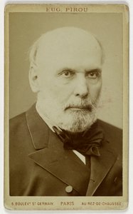 Porträt von Grévy Jules, (1807-1897), (Politiker, Anwalt, Abgeordneter, 4. Präsident der Republik) av Eugene Pirou