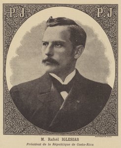 Rafael Iglesias, president i Republikken Costa Rica