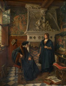 Erasmus og Quinten Massijs av Eugene Siberdt