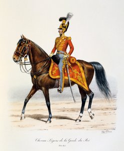 Lette hester fra Kongens Garde, 1814-15