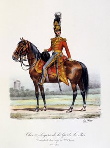 Lette hester av kongens garde, Maréchal-des-Logis de 1er Classe, 1814-15