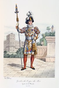 Kongens livvakter, kanalvakten, 1814-30