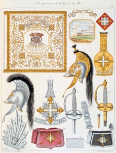 Musketerer av Kongens Garde, Insignia av Eugene Titeux
