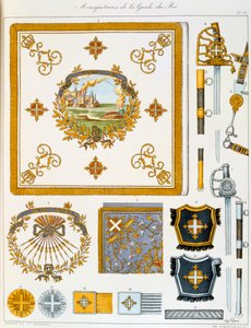 Musketerer av Kongens Garde, Insignia