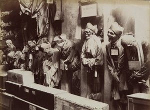 Katakombene, Kapusinerklosteret, Palermo, ca. 1895. av Eugenio Interguglielmi