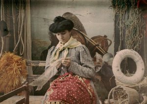 Portrett av Celestina Interguglielmi av Eugenio Interguglielmi
