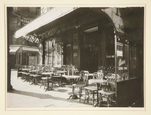 Kaffe? - Avenue of the Great Army av Eugène Atget