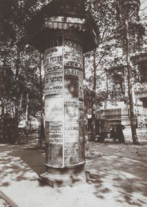 Kolonne-St. Sulpice av Eugène Atget