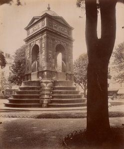 Fontaine des Innocents fra serien The Art of Old Paris av Eugène Atget