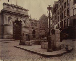 Fontenen til LÉcole Polytechnique, 1902. av Eugène Atget