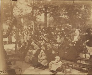 Guignol, Luxembourghagen av Eugène Atget