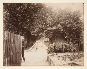 Dawn, Lower Meudon Gate av Eugène Atget