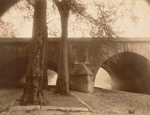 Pont Marie, 1926 (albumutskrift papirfotografi) av Eugène Atget