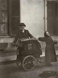Gatemusikere av Eugène Atget