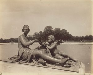 Versailles, Corner of Park, 1901. av Eugène Atget