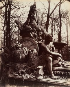 Versailles, Fountain of Triumphant France, 1904. av Eugène Atget