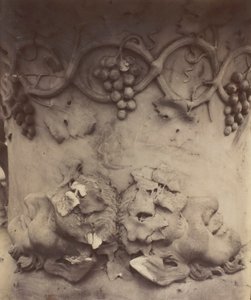 Versailles, vase detalj, 1906. av Eugène Atget