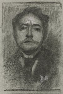 Portrett av Jean Ajalbert av Eugène Carrière