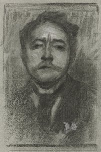 Portrett av Jean Ajalbert, ca. 1893. av Eugène Carrière
