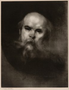 Portrett av Paul Verlaine av Eugène Carrière