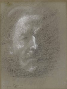 Selvportrett. av Eugène Carrière