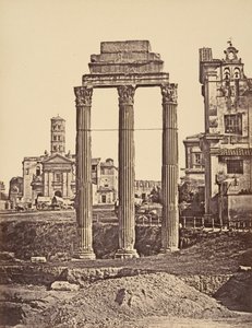 Ruinene av forumet, 1848-52.