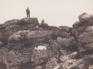 Franchard Gorges - Fontainebleau Forest Franchard Gorges Fontainebleau Forest..., 1863.