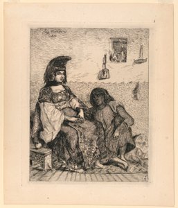 En jødisk kvinne fra Alger av Eugène Delacroix
