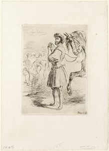 En herre fra Francis I's tid av Eugène Delacroix