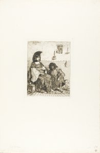 Algerisk jøde av Eugène Delacroix