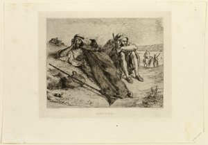 Arabere fra Oran av Eugène Delacroix