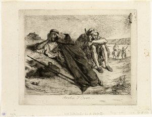 Arabere fra Oran av Eugène Delacroix