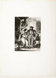 Bror Martin griper jernhånden til Goetz av Eugène Delacroix