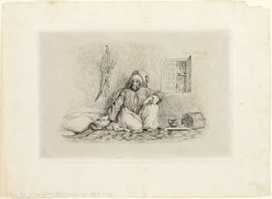 Sjef Mohammed-Ben-Abou av Eugène Delacroix
