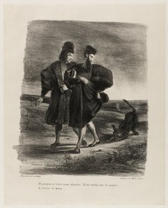 Faust, Mefistofeles og puddelen, fra Faust