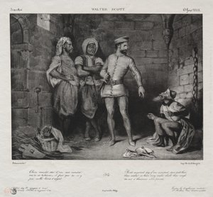 Fronte-Boeuf og jøden av Eugène Delacroix