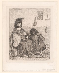Jødisk kvinne fra Alger av Eugène Delacroix