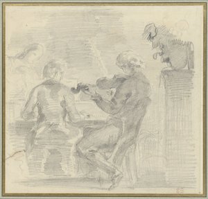 Musikkselskap av Eugène Delacroix
