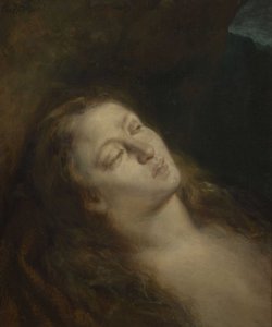 Saint Mary Magdalene i ørkenen, 1845.