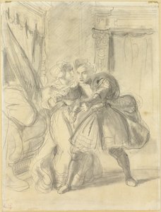 Studere av Eugène Delacroix