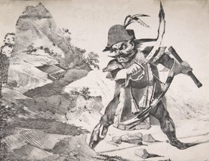 Pass på baksiden din! ! ! !, 1822., 1822. av Eugène Delacroix