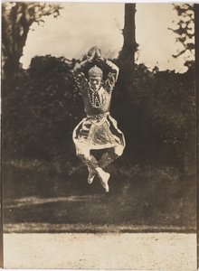 Siamoise-dans av Vaslav Nijinsky i Ballet Les Orientales av Eugène Druet