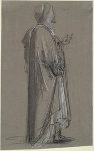 Arabe-debout (A Standing Arab) av Eugène Fromentin