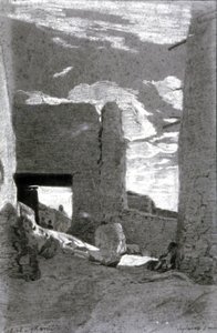 Bab el Gharrbi, Laghouat av Eugène Fromentin