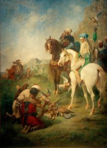 E.Fromentin, Falkenjagd i Algerie av Eugène Fromentin