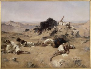 The Land of Thirst The Land of Thirst, 1860-tallet. av Eugène Fromentin