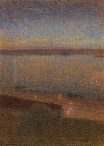 En natt i mai, 1895. av Eugène Jansson
