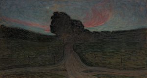 Kveldsstemning-Lidingö av Eugène Jansson