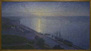 Solnedgang, 1895