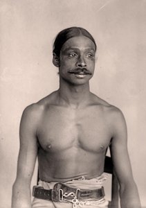 Portrett av en mann fra Sri Lanka, ca. 1890